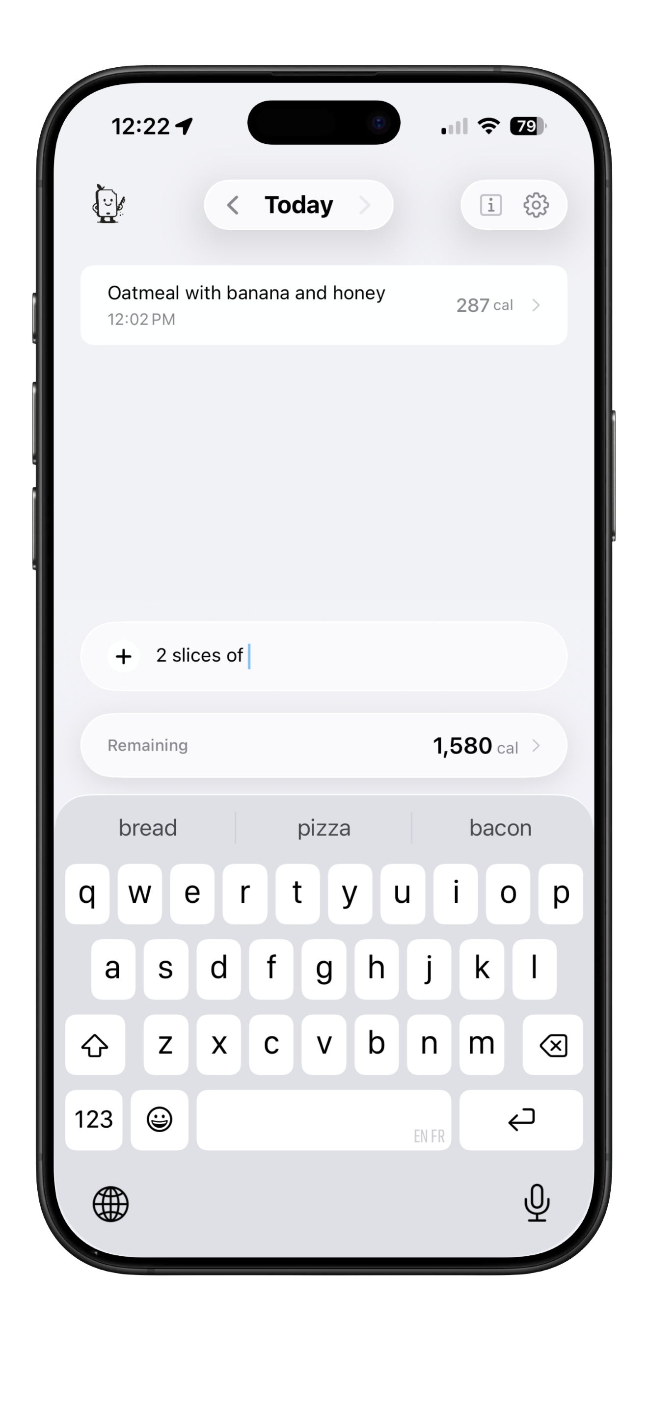 Crumb App Interface